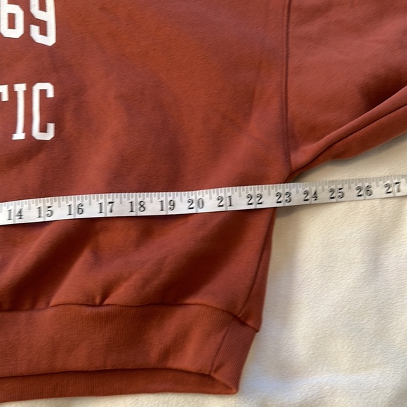 NWT copper Gap crop hoodie size medium - Picture 4 of 6